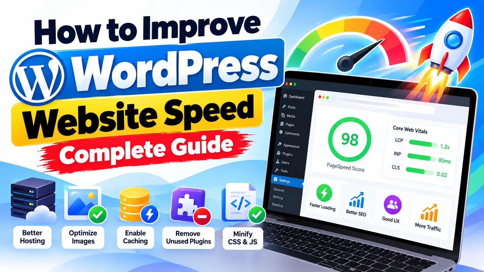 How to Improve WordPress Website Speed: Complete Guide