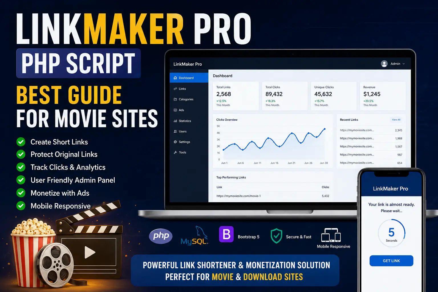 LinkMaker Pro PHP Script: Best Guide for Movie Sites