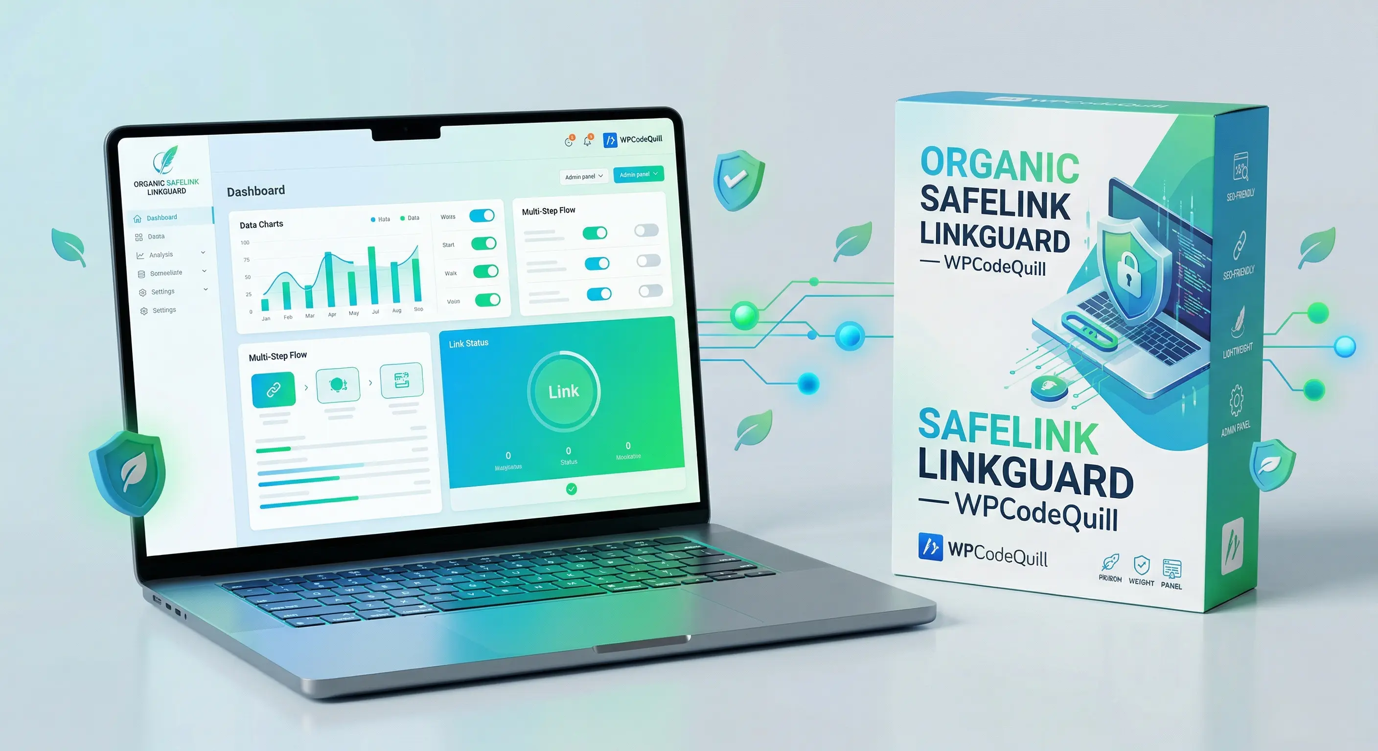 Organic Safelink LinkGuard With Admin Panel