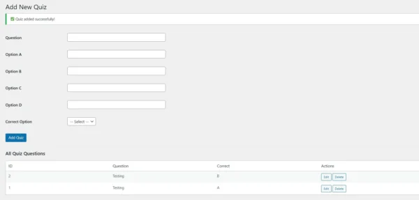 Quiz Organic Safelink Plugin